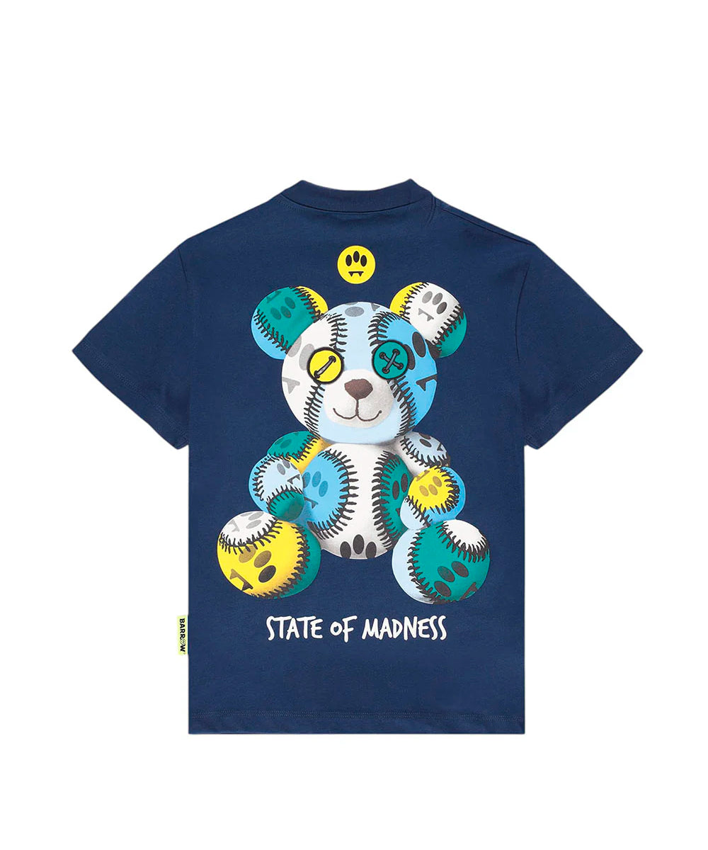 Barrow Kids T-Shirt Blu "State of Barrow" per Bambini