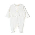 Elisabetta Franchi La Mia Bambina Completo Avorio per Neonate