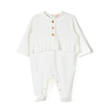 Elisabetta Franchi La Mia Bambina Completo Avorio per Neonate