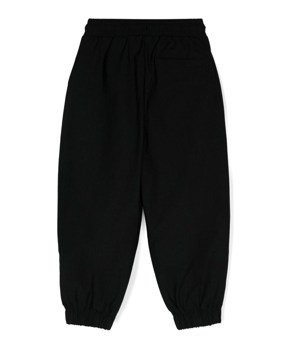 Calvin Klein Kids Pantaloni Neri in Tuta per Bambini (retro)