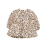 Elisabetta Franchi La Mia Bambina Abito e Mutandina Abbinata con Motivo Animalier per Neonate