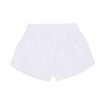 Diesel Kids Shorts Bianco con Micro Oval D per Bambine