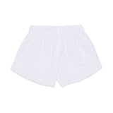 Diesel Kids Shorts Bianco con Micro Oval D per Bambine