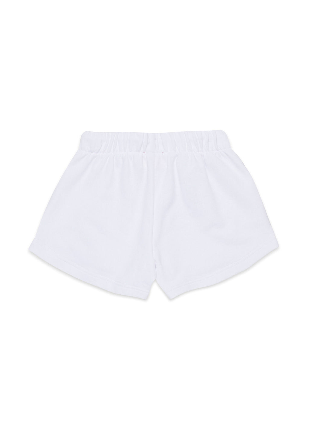 Diesel Kids Shorts Bianco con Micro Oval D per Bambine