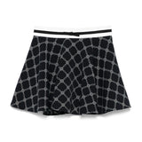 Elisabetta Franchi My Little Girl Black/Ivory Skirt for Girls