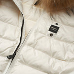 Blauer Kids Giubbino Bianco con Pelliccia Arcadia per Bambine (dettaglio)