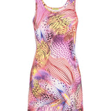 4Giveness Kids Abito Copricostume Pink Butterfly per Bambine