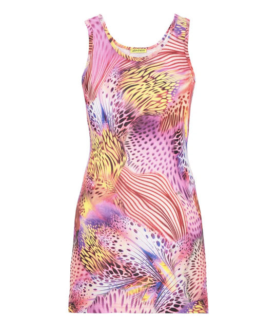 4Giveness Kids Abito Copricostume Pink Butterfly per Bambine