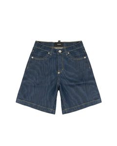I'M Brian Kids Bermuda in Denim Blu per Bambini
