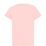 Moschino Kids T-Shirt Rosa con Piccolo Logo Teddy Bear per Bambine