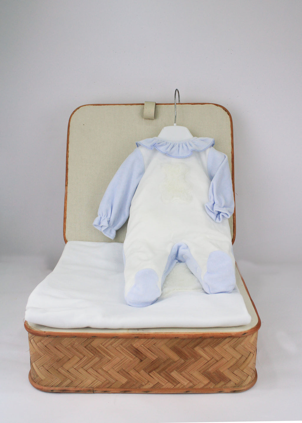 Deolinda Completo Celeste per Neonate