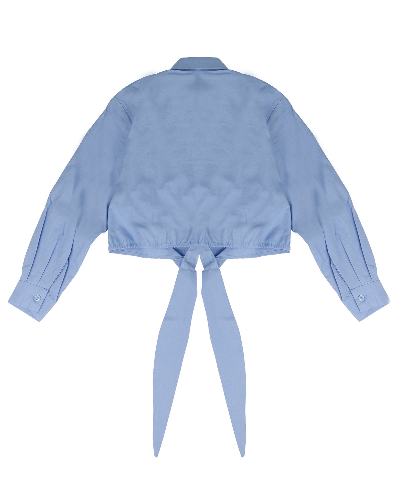 Vicolo Kids Camicia Celeste con Applicazioni per Bambine