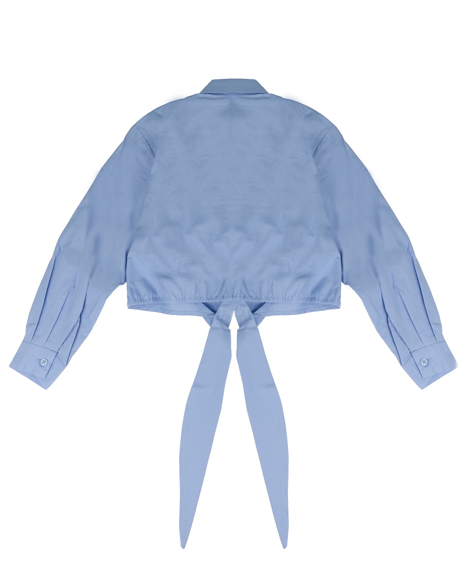 Vicolo Kids Camicia Celeste con Applicazioni per Bambine