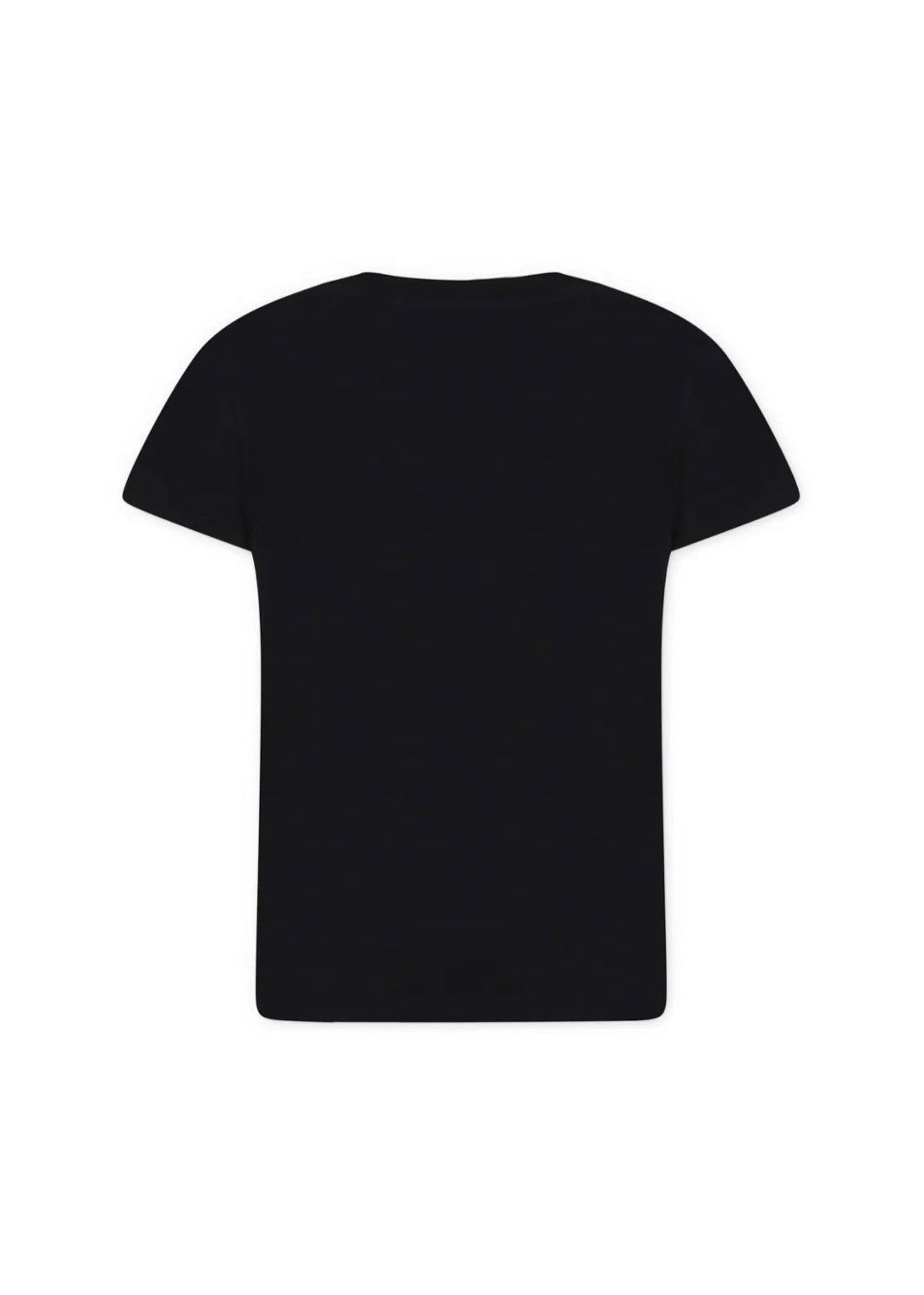 Moschino Kids T-shirt Nera con Stampa Toy per Bambini