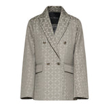 John Richmond Kids Giacca da Completo Grigio per Bambini