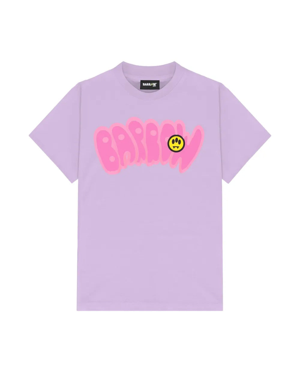 Barrow Kids T-Shirt Lilla con Stampa per Bambine