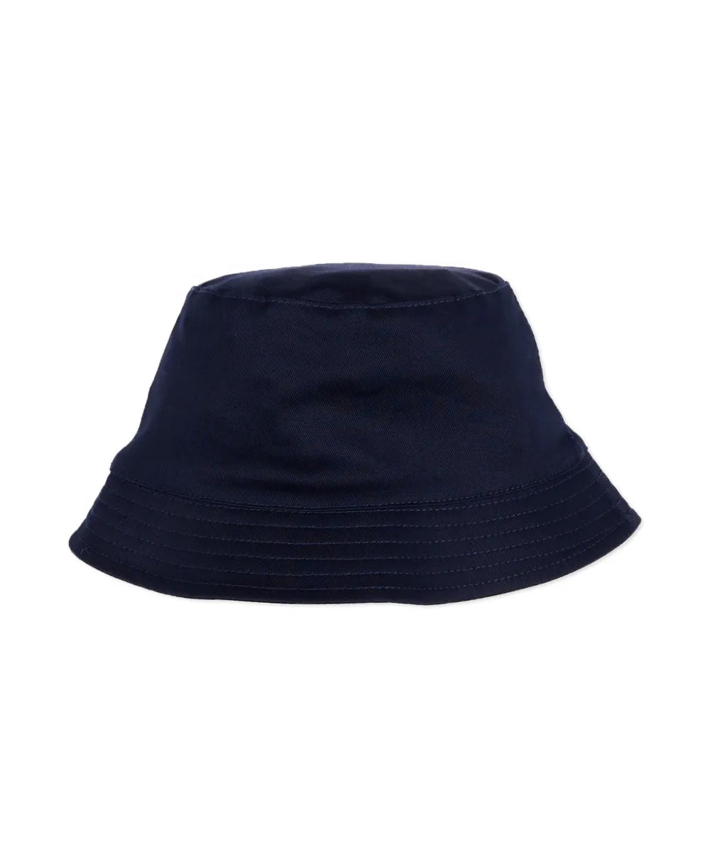 Moschino Kids Bucket Blu Navy con Logo Teddy Bear per Neonati