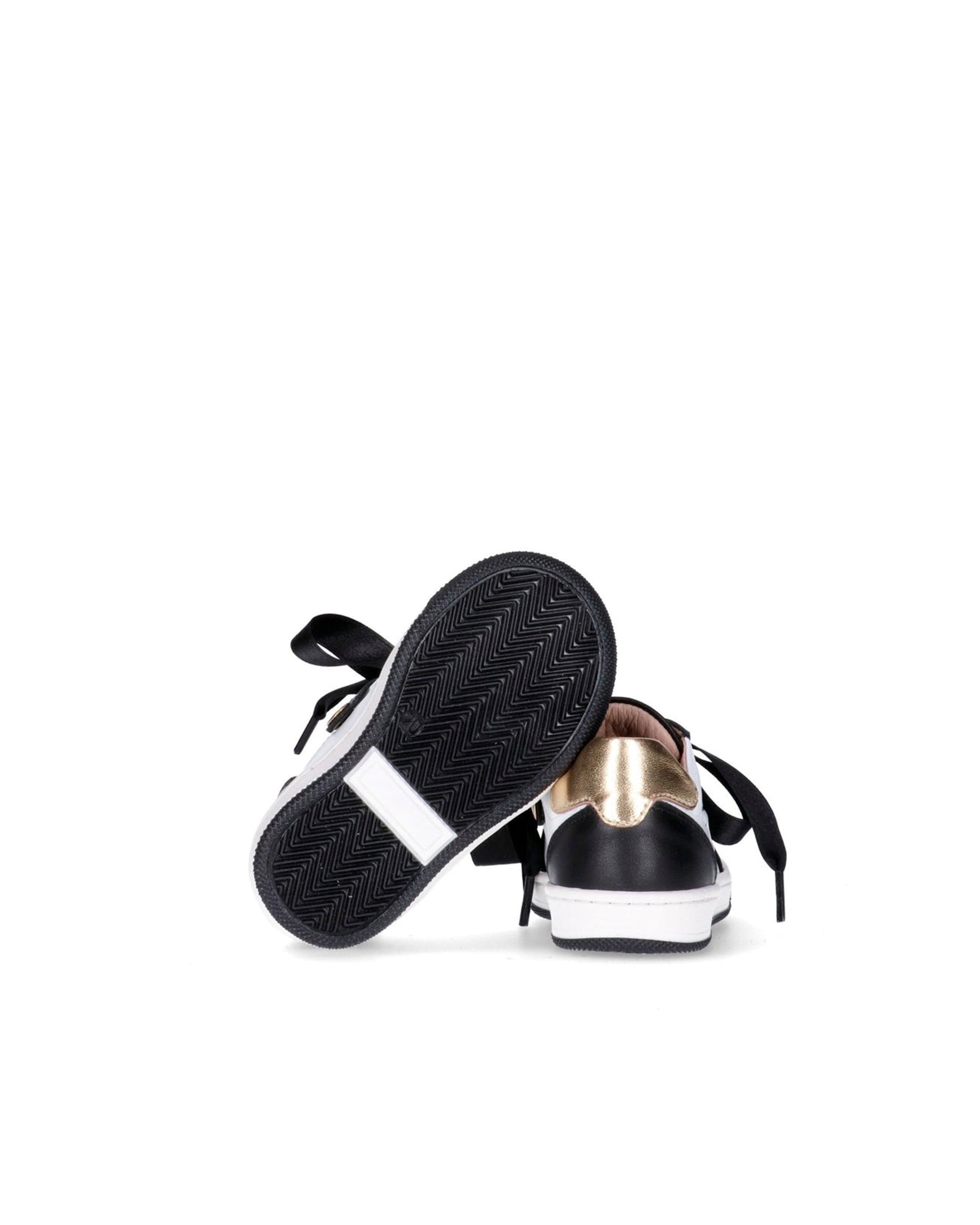 Elisabetta Franchi La Mia Bambina Sneakers Nere/Avorio per Bambine