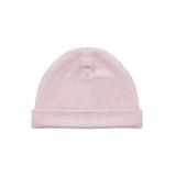 Elisabetta Franchi Kids Cappellino Rosa in Cotone con Logo Ricamato Tono su Tono per Neonate