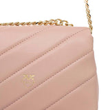 Pinko Kids Borsa a Tracolla Rosa per Bambine (retro)