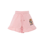 Moschino Kids Shorts Rosa con Stampa Toy per Bambine