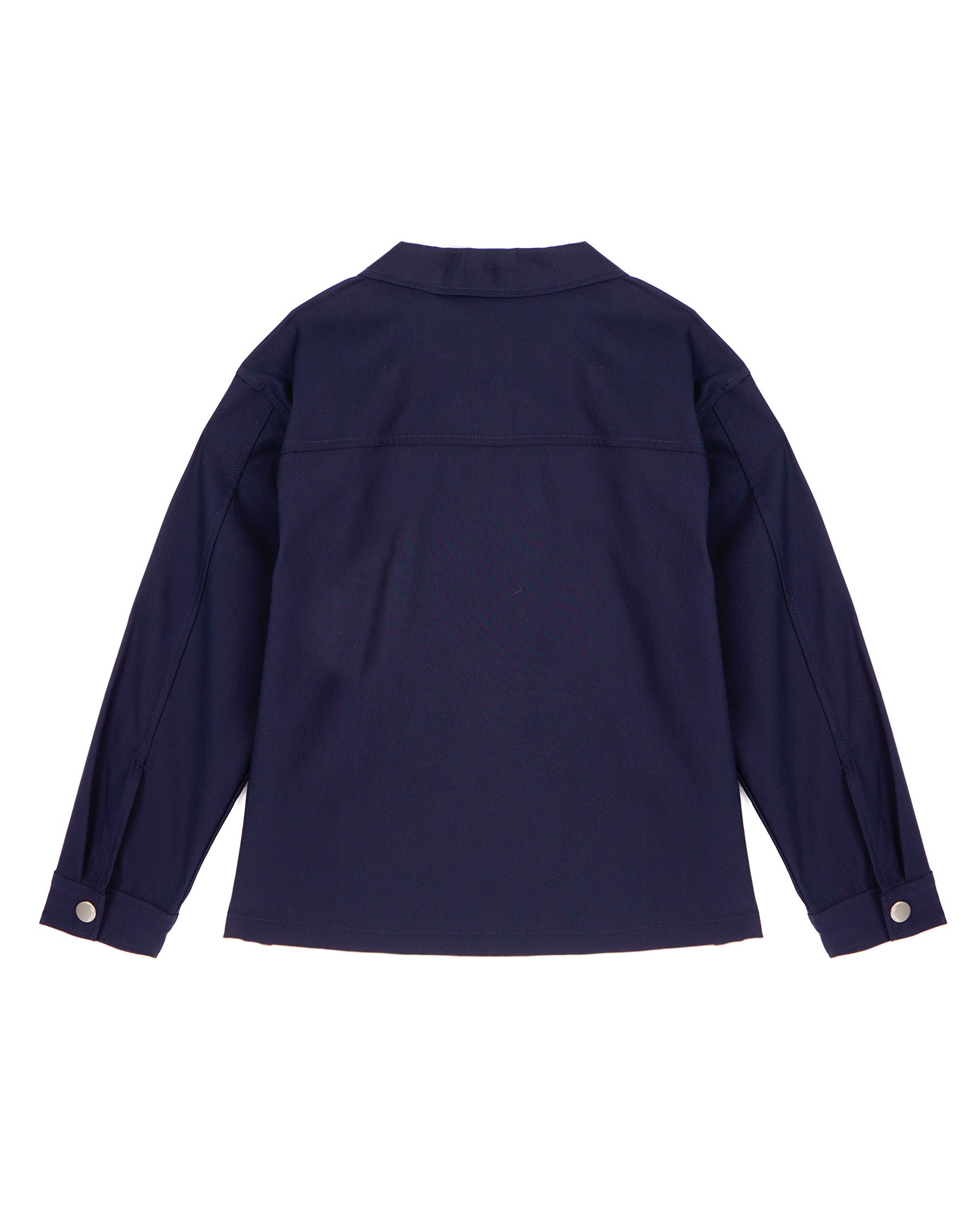 Yes London Kids Camicia Blu con Zip per Bambini