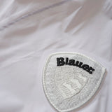 Blauer Kids Giacca a Vento Bianca per Bambini (dettaglio scudetto)