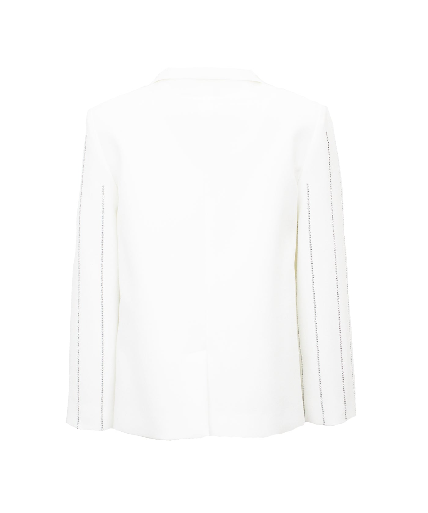 Patrizia Pepe Giacca Bianca con Strass per Bambine