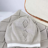 Marlù Cappellino Noce/Bianco per Neonati