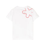 EffeK T-shirt Bianca con Stampa per Neonati (retro)