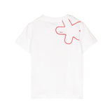 EffeK T-shirt Bianca con Stampa per Neonati (retro)