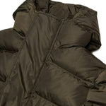 Dsquared2 Kids piumino Verde con Cappuccio e Logo Interno per Bambini