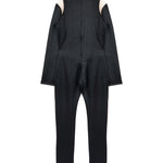 Dsquared2 Kids Tuta Nera Maniche Lunghe per Bambina