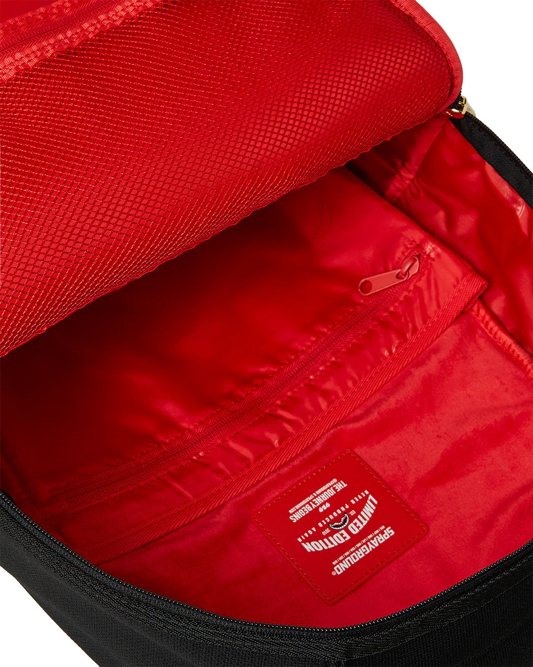 Sprayground Kids Zaino Nero SHARK CENTRAL KNIT per Bambini