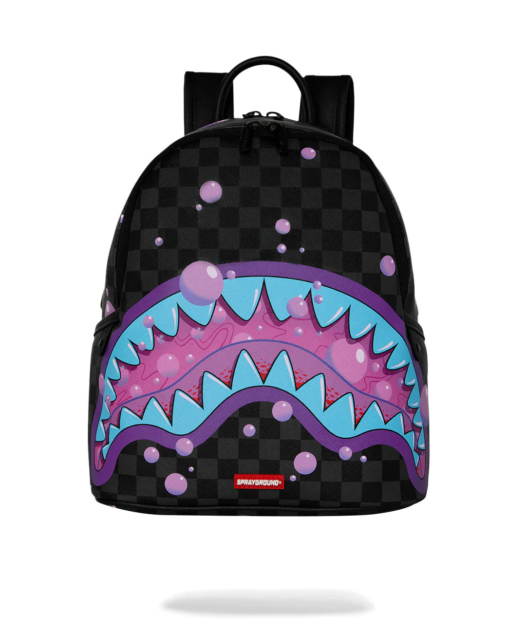 Sprayground Kids Zaino Nero Fantasia Viola e Azzurro Unisex