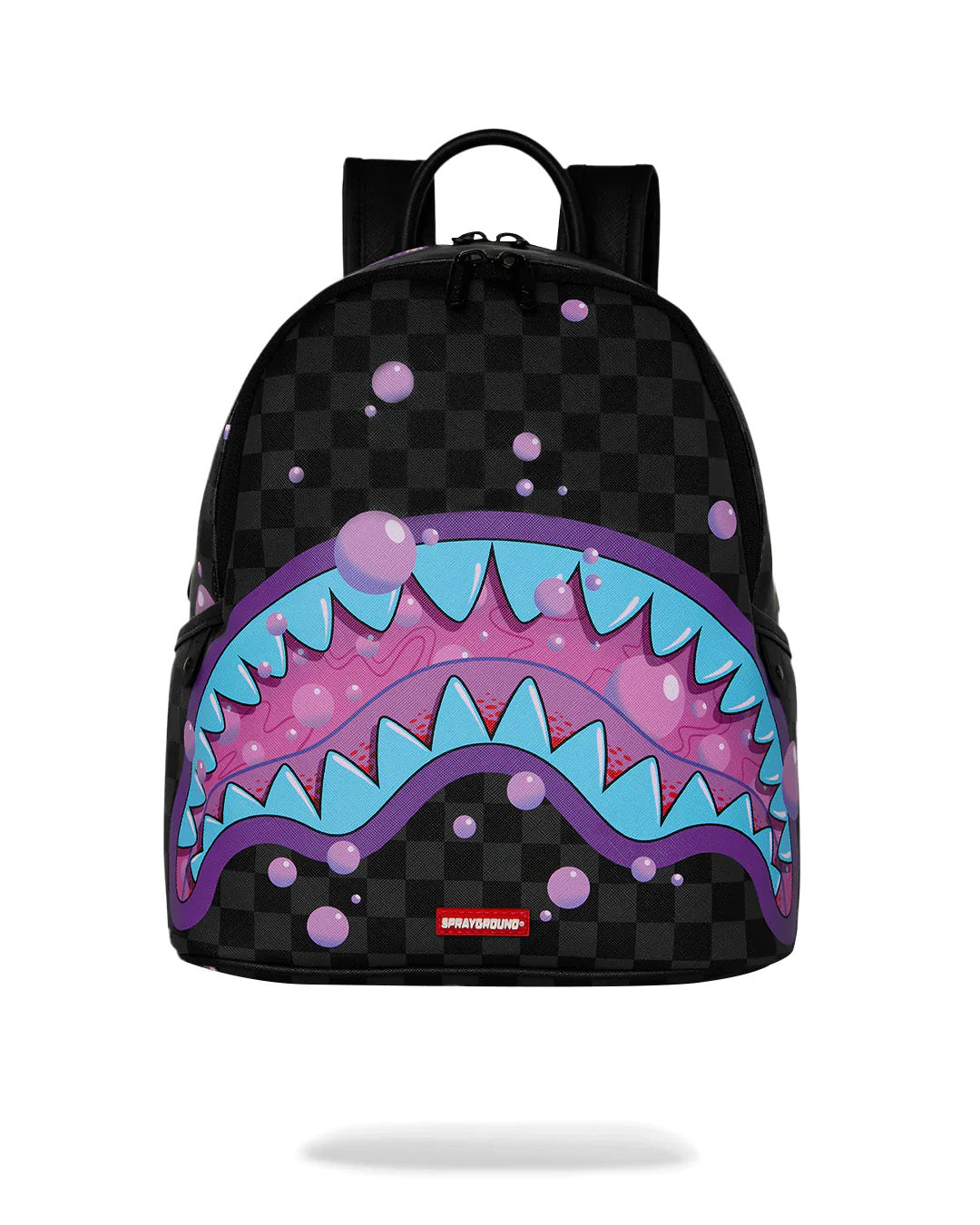 Sprayground Kids Zaino Nero Fantasia Viola e Azzurro Unisex