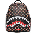 Sprayground Kids Zaino Marrone con Stampe Fantasia Unisex