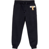 Moschino Kids Pantaloni Joggers Neri con Logo per Bmabini