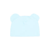 Moschino Kids Cappello Azzurro con Stampa Teddy per Neonati