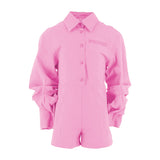 Pinko Kids Abito Tuta Rosa per Bambine 