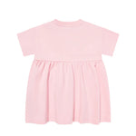 Moschino Kids Abito Rosa Con Logo Teddy Bear per Neonate