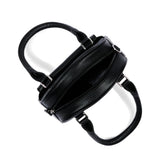 Diesel Kids Mini Bag Nera con Logo Oval Bianco per Bambine