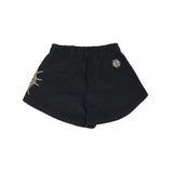 Philipp Plein Kids Short Nero con Applicazioni Brillantini per Bambine