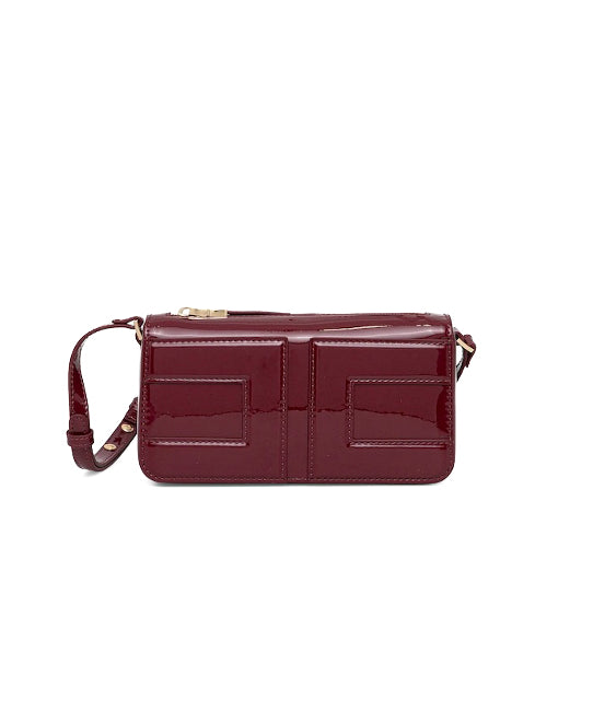 Elisabetta Franchi La Mia Bambina Borsa a Tracolla Cherry con Logo per Bambine