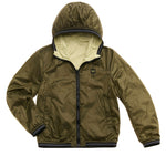 Blauer Kids Giubbino Reversibile Verde/Giallo Alkyris per Bambini