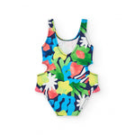 Tuc Tuc Costume Monokini Flowers per Neonate
