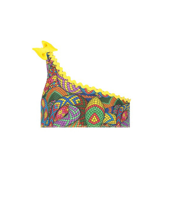 4Giveness Top Monospalla Snake Skin per Bambine
