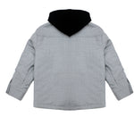 Yes London Giubbino Grigio con Cappuccio per Bambini