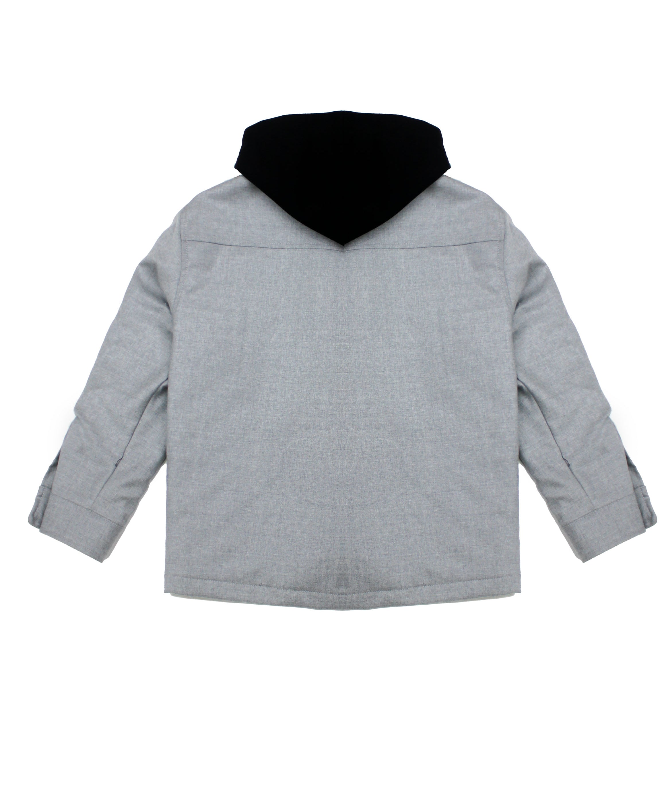 Yes London Giubbino Grigio con Cappuccio per Bambini