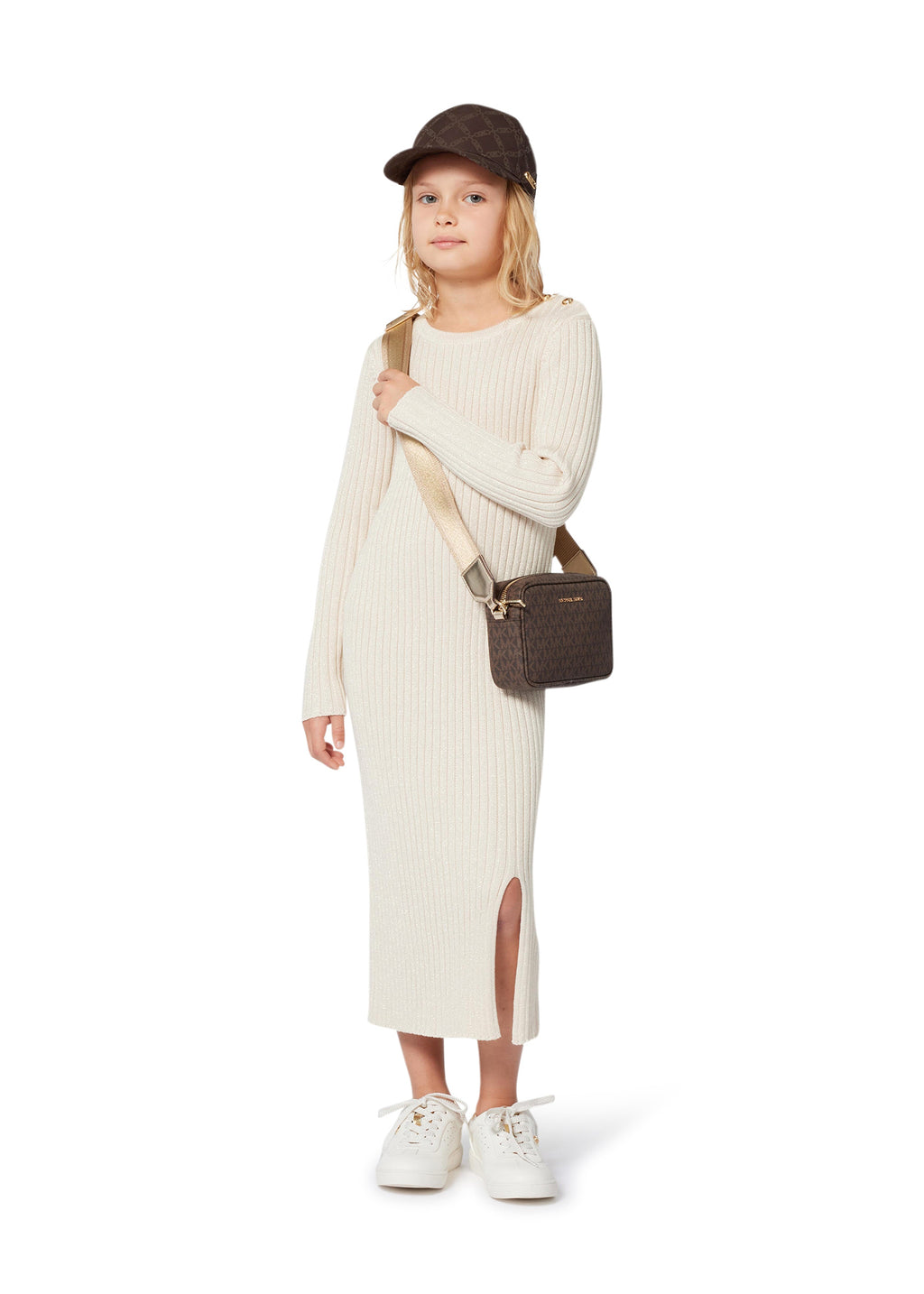 Michael Kors Kids Borsa con Tracolla con stampa MK per Bambine